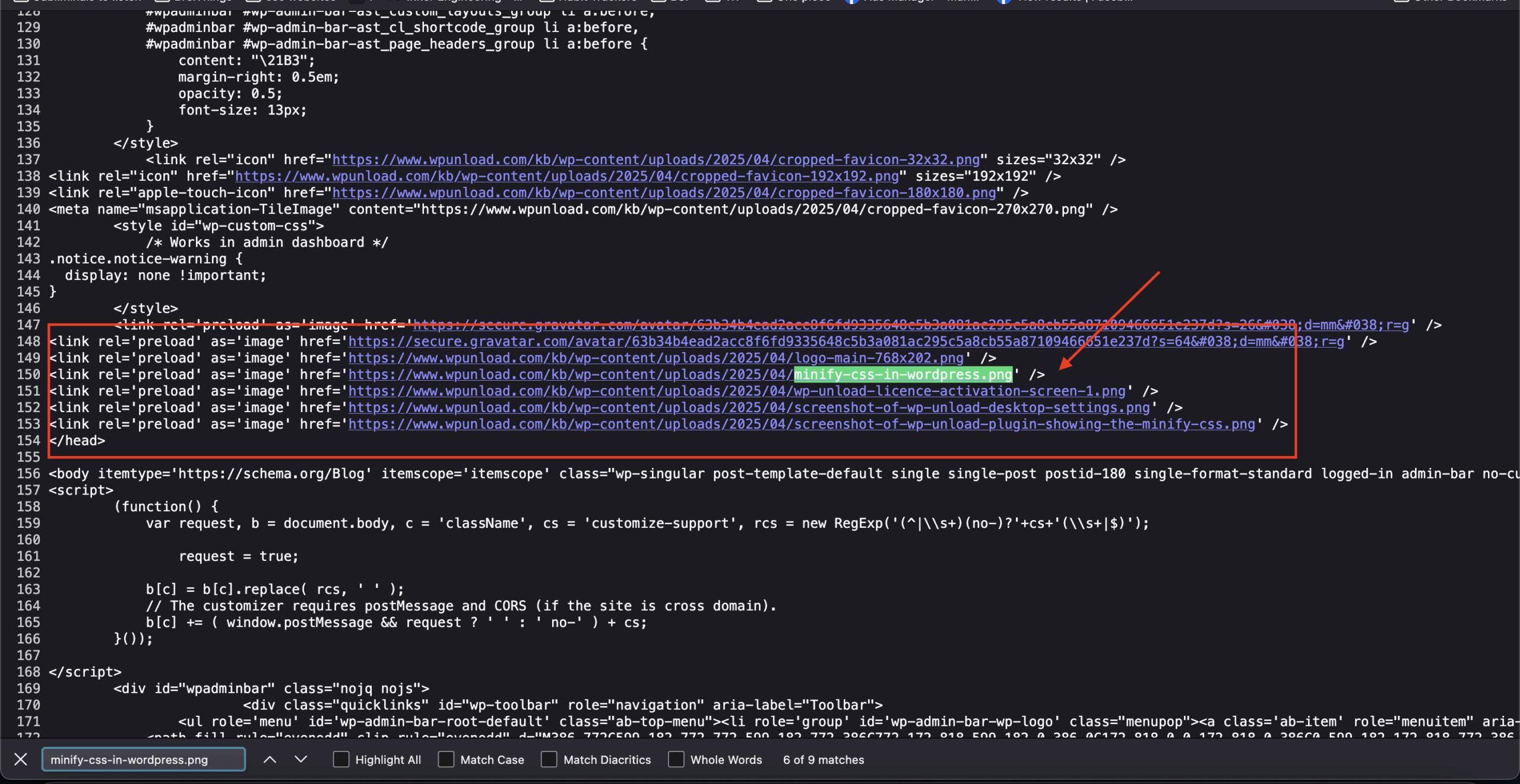 PageSpeed Insights screenshot showing improved LCP after preloading images in WordPress